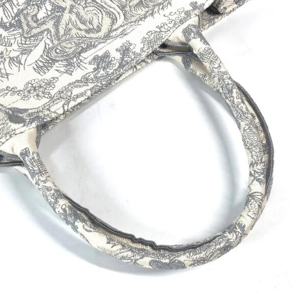 Dior M1286ZTDT_M20I Toile de Jouy embroidery book tote large Hand Bag Tote Bag - Picture 9 of 11